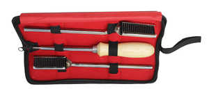 Ensemble de râpes dentaires pour chevaux de qualité supérieure, kit de 3 pièces avec manche en bois, instruments vétérinaires, râpe dentaire pour chevaux - Product Image 5