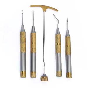 Kit de Periotomes Serrilés Antérieurs et Postérieurs Flexibles pour Chirurgie Parodontale, Poignée Ergonomique Manuelle, Certifié CE, SurgiRight - Product Image 6