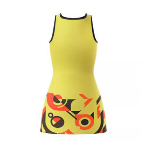 Nouvelle conception, uniformes de netball à séchage rapide, évacuation de l'humidité, marque personnalisée, impression frontale, écologique, couleur personnalisée, pas cher - Product Image 6