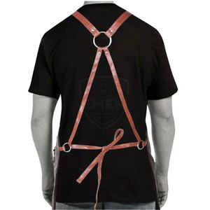 Diseño Profesional de Última Generación | Delantales de Seguridad de Cuero Resistentes al Fuego de Alta Calidad, Tamaño Personalizado, para Hombre - Product Image 3
