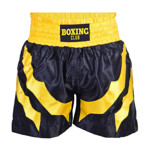 Pantalones cortos de boxeo de servicio OEM para adultos logotipo personalizado impreso transpirable ligero lucha MMA pantalones cortos de entrenamiento para hombres - Product Image 2