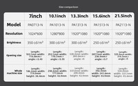 Integrado 21,5 pulgadas mental RK3568 IP65 RJ45 Android 11 computadora táctil Tablet AIO industrial todo en una PC
