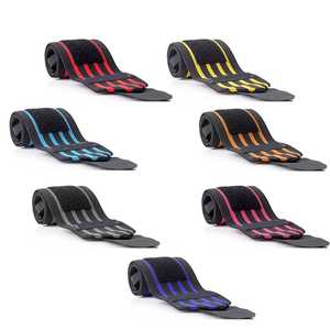 Vente en gros 2026, bandes de poignet rembourrées de sécurité pour la musculation, unisexes, personnalisées, de haute qualité, offres de couleurs personnalisées, emballage, logo - Product Image 5