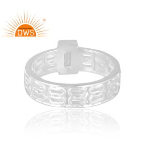 Anillo de piedras preciosas Cz Natural de plata 925 más vendido, joyería personalizada para mujer, regalo para ella - Product Image 3