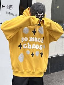 Sudaderas con capucha para hombre con estampado personalizado de Hip Hop, jersey de lana gruesa, ropa de calle recortada, sudaderas con capucha para hombre y mujer - Product Image 4