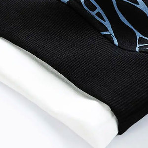 Unisex Winter XL Size ODM Pulpit Sweatshirt 100% Cotton Custom Street Print Solid Hip Hop Technics Men's Thermal Pullover - Product Image 3