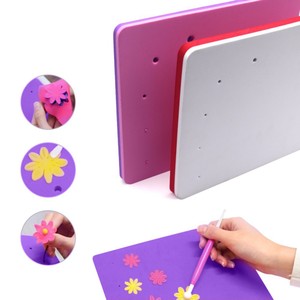 <span class=keywords><strong>Tapis</strong></span> <span class=keywords><strong>de</strong></span> modélisation d'argile <span class=keywords><strong>de</strong></span> fleur <span class=keywords><strong>de</strong></span> sucre d'éponge <span class=keywords><strong>de</strong></span> silicone <span class=keywords><strong>de</strong></span> mousse <span class=keywords><strong>de</strong></span> fondant pour l'outil <span class=keywords><strong>de</strong></span> décoration <span class=keywords><strong>de</strong></span> gâteau <span class=keywords><strong>de</strong></span> Sugarcraft couleur aléatoire 5 trous - Product Image 1