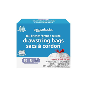 ถุงขยะแบบมีเชือกผูก ขนาด 13 แกลลอน ราคาประหยัด สั่งซื้อจำนวนมากได้ ทนทาน ใช้ในครัว จัดส่งได้รวดเร็ว - Product Image 1