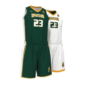 Uniforme de basket-ball personnalisé conçu avec un tissu respirant à coupe élégante pour un confort lors des matchs - Product Image 1