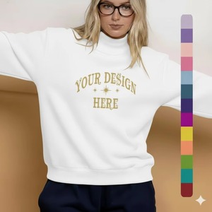 Women Oversized Hooded Streetwear <b>Sweatshirt</b> Soft Cotton Velour Casual Loose Fit <b>Long</b> Sleeve Trendy Winter Fashion Top - Product Image 6