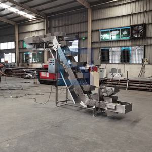 Yeni otomatik paslanmaz çelik 304 ayarlanabilir hız montaj hattı kase asansör konveyörü dondurulmuş mallar için et topları fincan depolama - Product Image 2