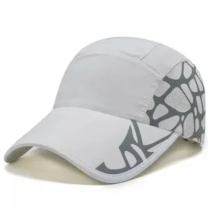 디자이너 새로운 모자 테두리 인쇄 야구 모자 고품질 인쇄 스포츠 모자 인쇄 면화 정점 모자