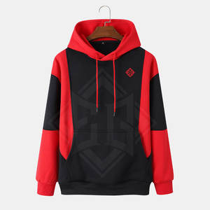 เสื้อกันหนาวมีฮู้ดสำหรับผู้ชายผ้าคอตตอนโพลีเอสเตอร์สำหรับผู้ใหญ่สินค้ามาใหม่สำหรับฤดูหนาวออกแบบได้ตามต้องการ - Product Image 1