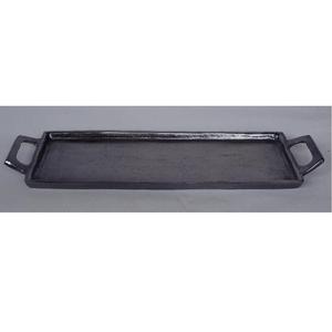 Plaque ronde en fonte d'aluminium Laiton forgé brut en fonte d'aluminium Petit plateau l Métal Artisanat Décoration moderne - Product Image 4