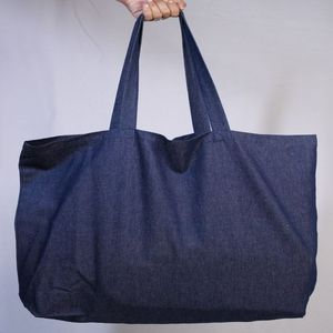 Custom Logo <b>Printed</b> 100% Cotton Canvas Tote Bag-<b>Extra</b> <b>Large</b> Eco-Friendly Multi-Purpose Zipper Closure Hand Length Shopping - Product Image 6