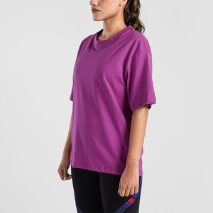 Camiseta de Mujer Moderna Hecha con Algodón Orgánico, Camiseta de Manga Corta para Mujer en Venta, Camiseta de Mujer Transpirable de Alta Calidad - Product Image 3