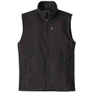 Wholesale <b>Men's</b> Plus Size Sleeveless Outdoor Clothing Custom Logo Embroidery Warm Winter Polar Fleece <b>Vest</b> Waistcoat Logo <b>Vest</b> - Product Image 5