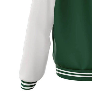 2025 High Quality Custom Logo Leather Sleeves Varsity <b>Jacket</b> Plus Size Bomber <b>Pilot</b> Varsity <b>Jacket</b> For Men - Product Image 5