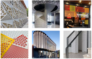 Lamiera Forata in <span class=keywords><strong>Metallo</strong></span> / Foglio di <span class=keywords><strong>Metallo</strong></span> Perforato / Piastra in Ferro con Rete Metallica Forata Decorativa a Fori Rotondi - Product Image 3