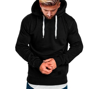 Pull-over décontracté à manches longues pour hommes doux automne rappeur Hip Hop sweats à capuche vêtements de sport - Product Image 1