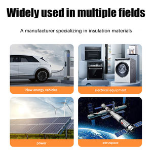 Película aislante de PP ignífuga negra personalizada, <span class=keywords><strong>Formex</strong></span> de grado 1/2/1/2, grado 94V0, películas y Cintas electrónicas - Product Image 4