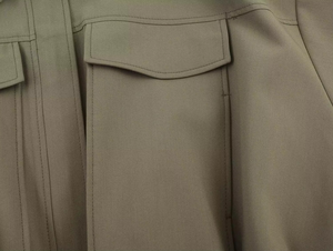 เสื้อแจ็คเก็ตขนแกะผู้หญิง คอลเลคชั่นฤดูใบไม้ร่วง 2025 ดีไซน์ใหม่ทันสมัย เสื้อคลุมตัวนอกมีกระเป๋าใหญ่ ปกเสื้อแบบปกเชิ้ต แขนยาว ทรงโอเวอร์ไซส์ ซิป ระบายอากาศได้ดี ผ้าฝ้าย 360 กรัม - Product Image 4