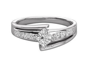 แหวนหมั้นเพชรแบบตัดสำหรับผู้หญิงและผู้ชายแหวนแต่งงานแบบปรับได้คลาสสิกได้รับการรับรองการรับรองการรับรองการรับรองการเจียระไนเพชรสำหรับผู้หญิงและผู้ชาย - Product Image 5