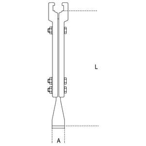 Equipo de reparación de carrocería BETA 1580/8I Piernas sueltas Serie larga para extractores - Product Image 2
