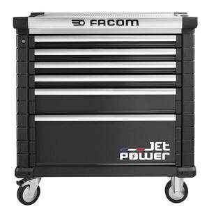 Gabinete Rodante Facom JET POWER con 6 Cajones y 4 Módulos, Gabinetes para Herramientas - Cajones Vacíos - Product Image 2
