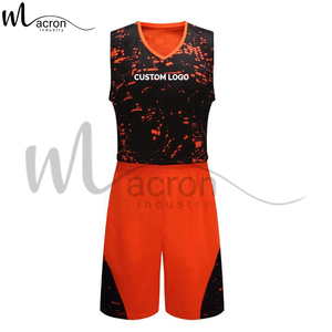 Uniforme de Baloncesto para Adultos, 100% Poliéster con Logotipo Personalizado, Estilo Moderno, Impresión por Sublimación, Ligero y Ecológico - Product Image 5
