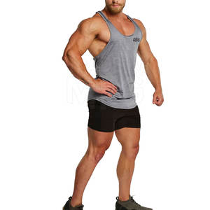 OEM Servicio Ropa de verano Hombres ligeros Camiseta sin mangas Tallas grandes Adultos Use Uso al aire libre Hombres Camiseta sin mangas - Product Image 5