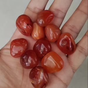 Naturale intagliato corniola ruzzola pietre per Reiki cristalli di energia curativa all'ingrosso Fengsui prodotto - Product Image 2