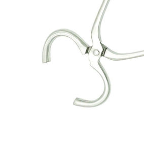 Probador de pezuña de caballo ajustable de acero inoxidable hecho a mano instrumento veterinario herramientas de herrador de diagnóstico - Product Image 6