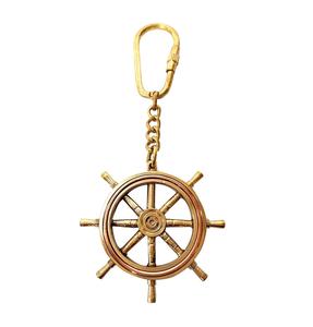 Proveedor de llaveros de latón macizo, llavero de metal al por mayor - Product Image 1