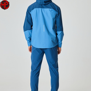 Derniers modèles de vêtements de sport personnalisés en gros coupe-vent survêtements pour hommes survêtement deux pièces pour hommes - Product Image 6