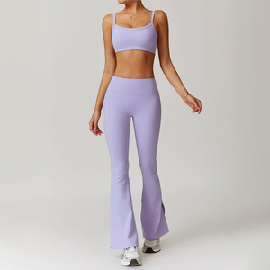 Conjunto de fitness para mujer novedad venta al por mayor al aire libre logotipo personalizado entrenamiento gimnasio Mujer - Product Image 1