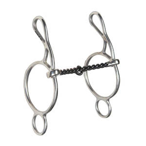 Mors Wonder Gag Bit Premium personnalisables pour l'équitation, 7 pouces, joues en acier inoxydable, contrôle amélioré, confort et performance - Product Image 3