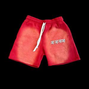 Sudadera con capucha y cremallera de lavado ácido para hombre, conjunto de chándal corto para hombre, chándal bordado personalizado, Sudadera con capucha de algodón polar y conjunto corto - Product Image 4