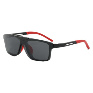 Lunettes <span class=keywords><strong>de</strong></span> soleil polarisées tendance à monture rabattable |   8565 TR90 Lunettes <span class=keywords><strong>de</strong></span> vue unisexes pour adultes UV400 anti-reflets pour les utilisateurs <span class=keywords><strong>de</strong></span> lunettes <span class=keywords><strong>de</strong></span> myopie - Product Image 5