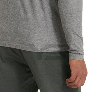 เสื้อยืดแขนยาว เสื้อยืดสตรีทแวร์แขนยาวแบบกำหนดเอง เสื้อยืดผ้าฝ้ายแบบยูนิเซ็กซ์ เสื้อยืดแฟชั่นสตรีทแวร์แบบกำหนดเอง - Product Image 6