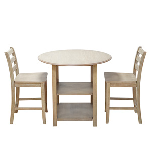 Counter Set Stable Mdf Acacia Veneer + Rubber Wood +Acacia Wood + Plywood Modern <b>Dining</b> 5-Layer Cartons Hao Phong HP001NAT - Product Image 2