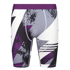 Pantalones cortos de compresión para hombre de último diseño Ecológico Patrón sólido Ropa para correr Servicio OEM disponible - Product Image 3