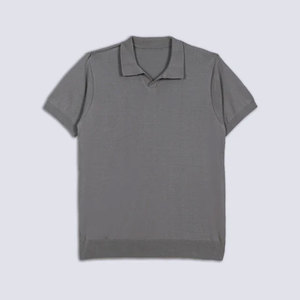เสื้อโปโลปักลายตราสัญลักษณ์แบบกำหนดเองสำหรับผู้ชาย แบบคลาสสิก กระดุม 3 เม็ด ผ้าฝ้ายหวีคุณภาพสูง เสื้อทำงาน เสื้อกอล์ฟ - Product Image 5