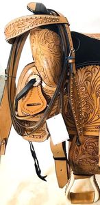 Selle Western en cuir véritable usinée à la main - Product Image 6