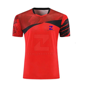 <b>Make</b> <b>Your</b> <b>Own</b> Custom Logo Front Position Eco-Friendly Quick Dry Breathable 100% Polyester Men's Adult Tennis Uniform Sets - Product Image 3