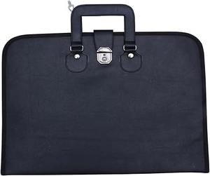 Masonic Regalia Smart Briefcase for <b>Apron</b> and Chain Collar Soft Handle <b>Black</b> MB014 Quality - Product Image 1