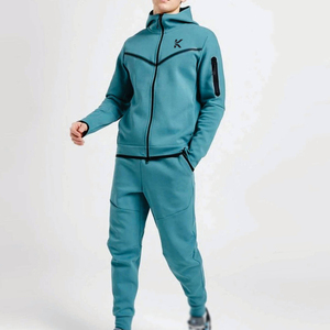 Diseña Tu Propio Logotipo, Sudadera con Capucha Informal para Hombre, Traje Deportivo de Forro Polar, Ligero, 100% Algodón, Transpirable, Ecológico, de Alta Calidad, Nuevo - Product Image 1