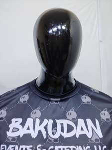 T-shirt unisexe décontracté personnalisé à sublimation impression complète 100% polyester 220 grammes de graphiques personnalisés promotionnels tricotés à séchage rapide - Product Image 4