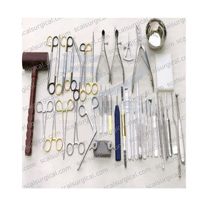 Gunter 53-Piece Set of Manual Nasal Surgery Instruments Stainless Steel and Plastic Forceps Safety Standard Compliant - Product Image 6