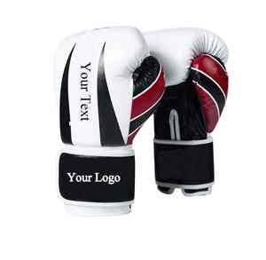 2026 Hot Sale Breathable Lace-Up Closure Boxing Gloves Genuine PU Leather for Adults <b>Heat</b> Printed Pattern Custom Sizes Unisex - Product Image 5